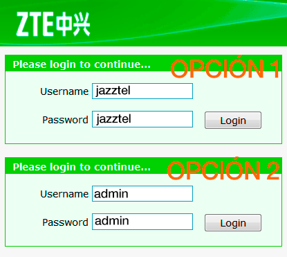 log in jazztel